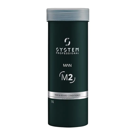 Wella System Professional Man Hair & Beard Conditioner M2 1000ml - 