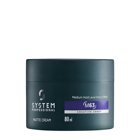 Wella System Professional Man Matte Cream M63 80ml