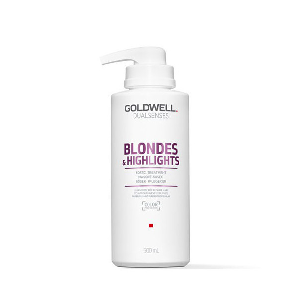 Goldwell Dualsenses Blondes & Highlights Anti-Yellow 60sec Treatment 500ml - 
