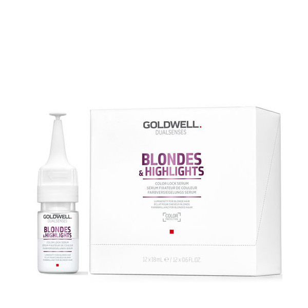 Goldwell Dualsenses Blondes & Highlights Color Lock Serum 12x18ml - 