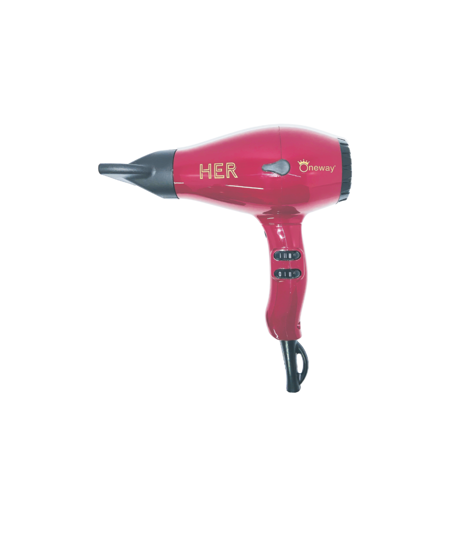 Oneway Phon Hairdryer HER Bordeaux Professional - 
