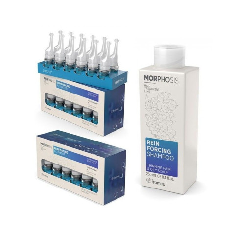 Framesi Morphosis Reinforcing Kit Activator 24 fiale x 7ml + Shampoo 250ml - 