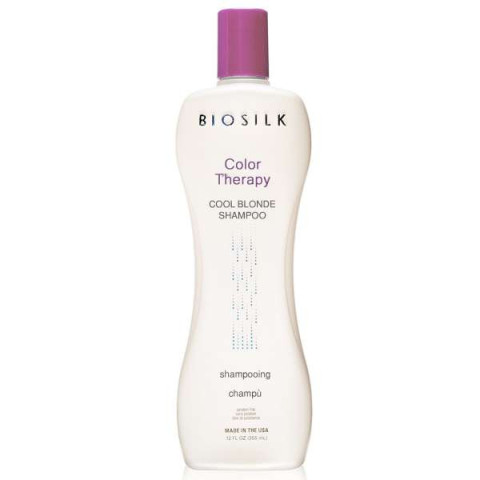Biosilk Color Therapy Cool Blonde Shampoo 355ml - 