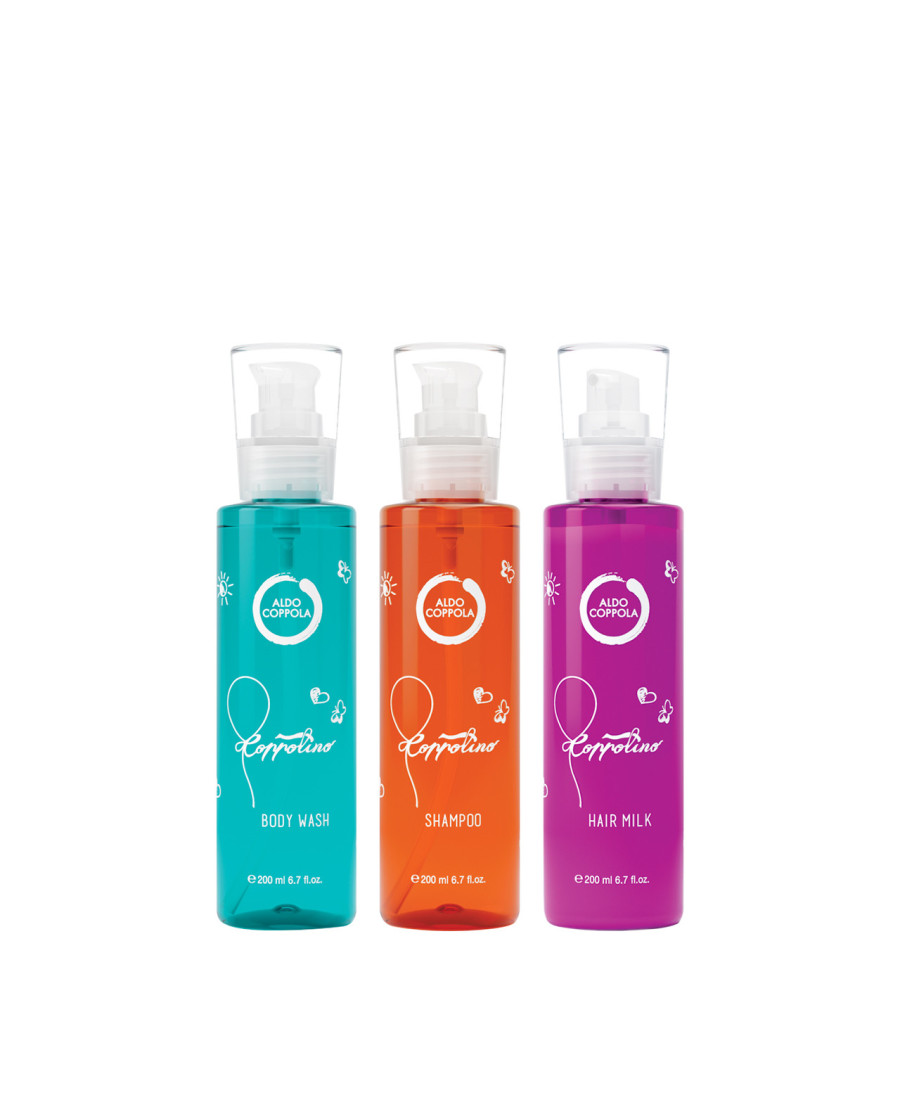 Coppolino Trio set (shampoo+milk+body wash) - 