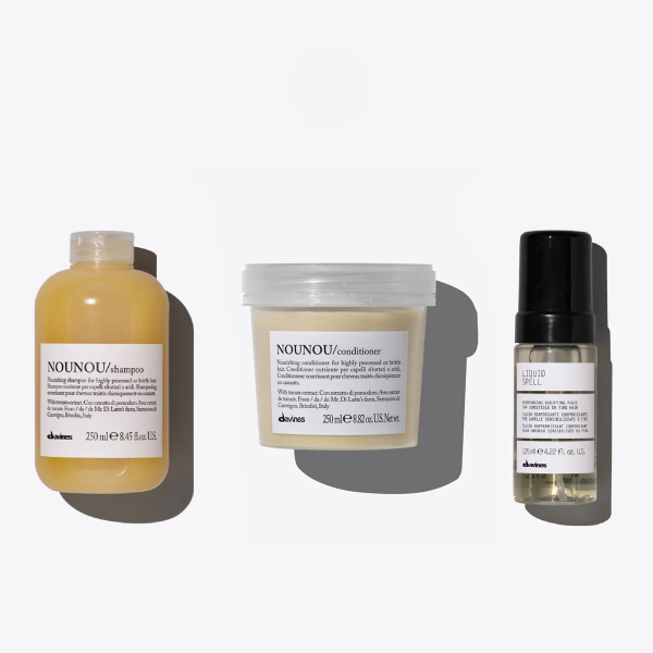 Davines NOU NOU Trio Beauty kit (shampoo + conditioner + liquid spell)