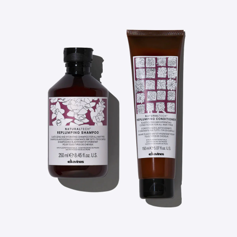 Davines Naturaltech REPLUMPING set rimpolpante (shampoo + conditioner)