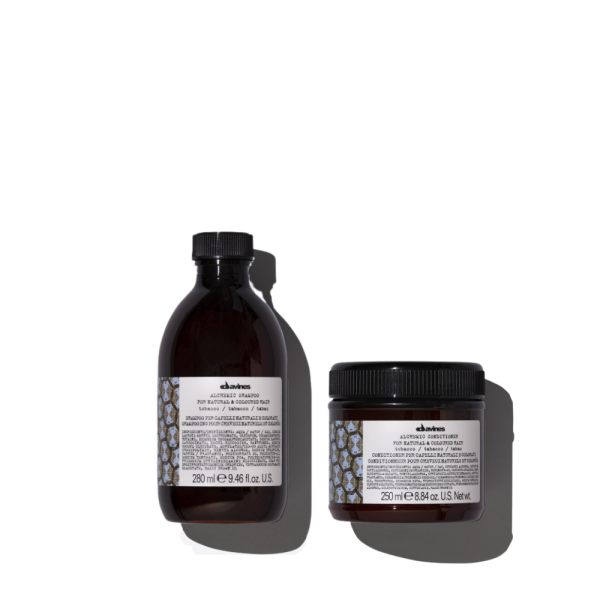Davines Alchemic set TABACCO (shampoo + conditioner)