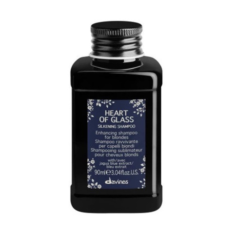 Davines Heart Of Glass Silkening Shampoo specifico per capelli biondi 90 ml - 