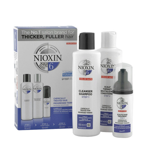 Nioxin Sistema 6 Kit Anticaduta 150ml + 150ml + 40ml