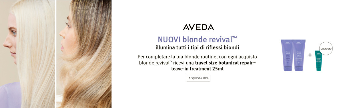 Aveda Blonde Revival, per ravvivare i tuoi capelli biondi